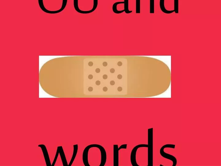 ou and ow words