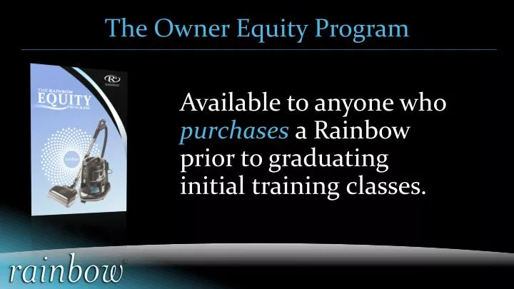 the owner equity program