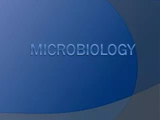 microbiology