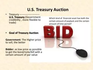 U.S. Treasury Auction