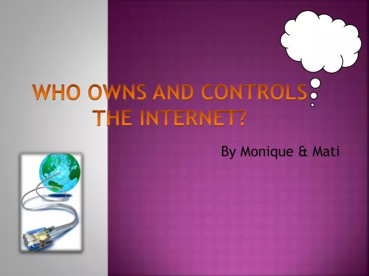 who owns and controls the internet