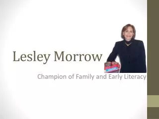 Lesley Morrow