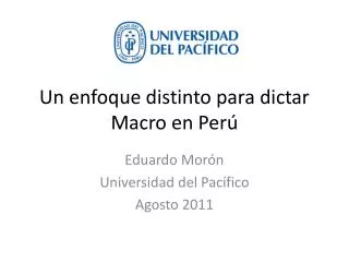 un enfoque distinto para dictar macro en per