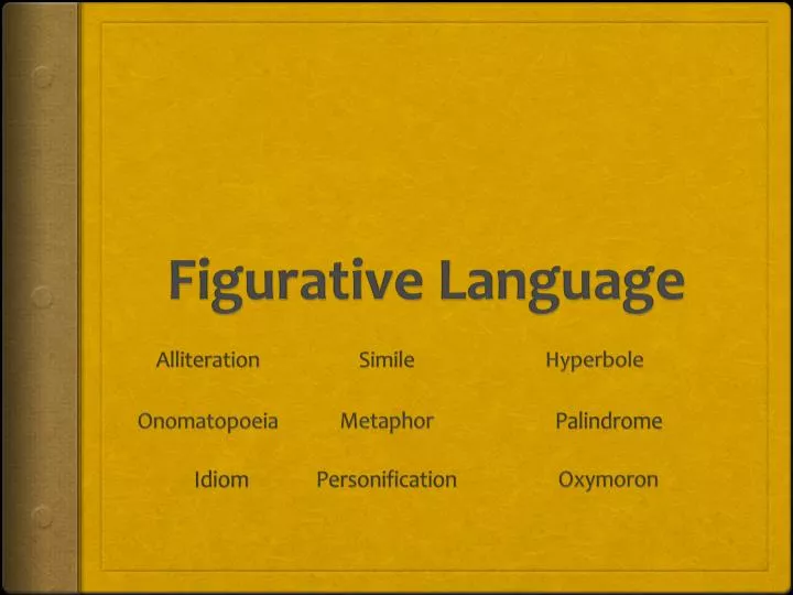 figurative language