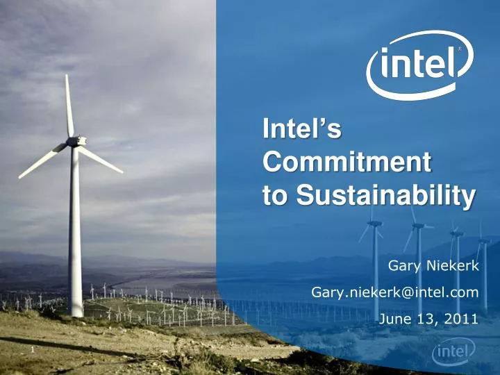 intel s commitment to sustainability
