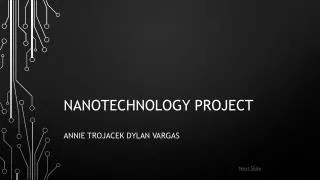 Nanotechnology Project