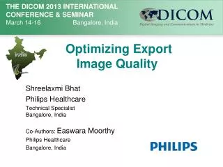 Optimizing Export Image Quality