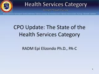 CPO Update: The State of the Health Services Category