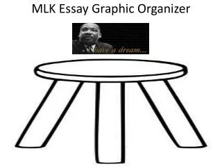 MLK Essay Graphic Organizer