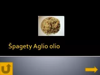 pagety aglio olio