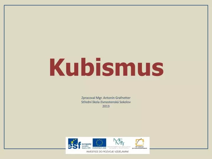 kubismus