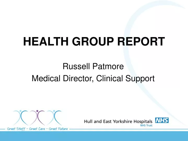 health group report