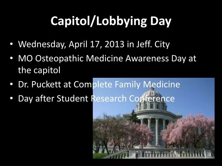 capitol lobbying day