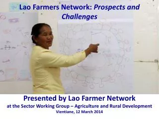 Lao Farmers Network: Prospects and Challenges