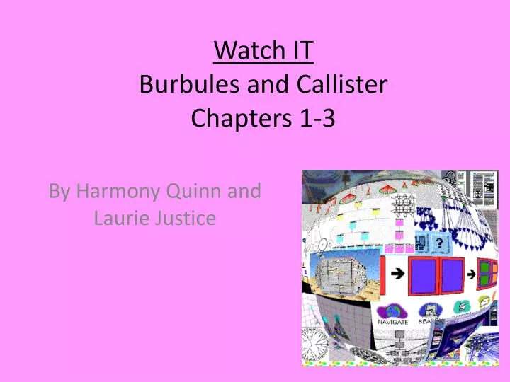 watch it burbules and callister chapters 1 3