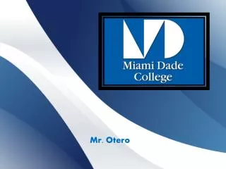 Mr. Otero