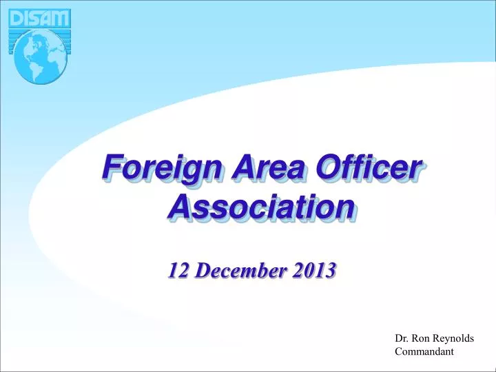 foreign area officer association