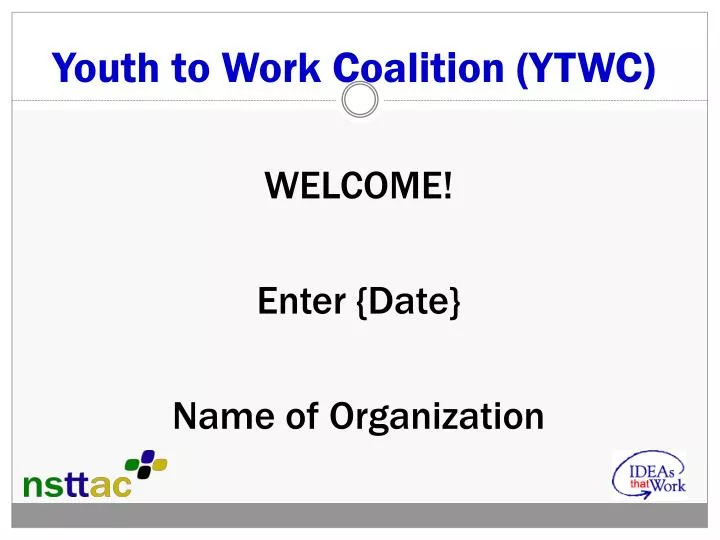 youth to work coalition ytwc