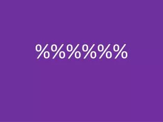 %%%%%%