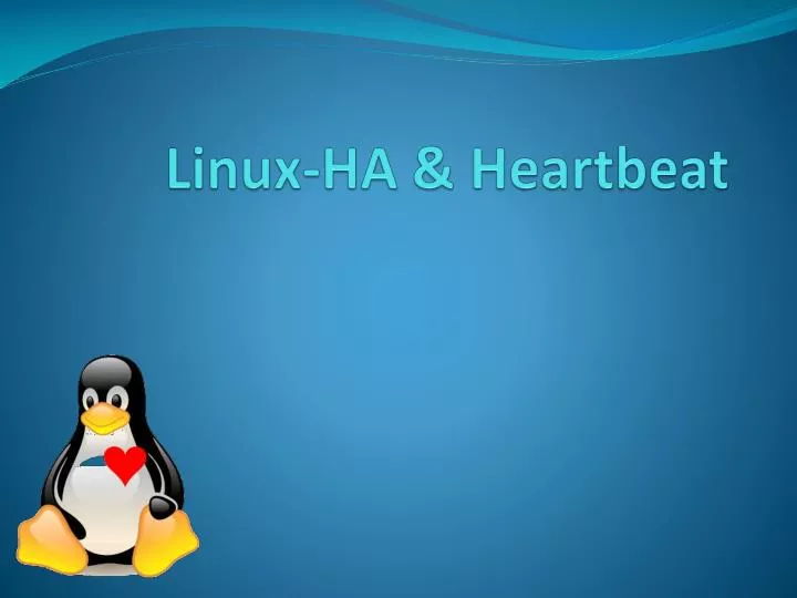 linux ha heartbeat