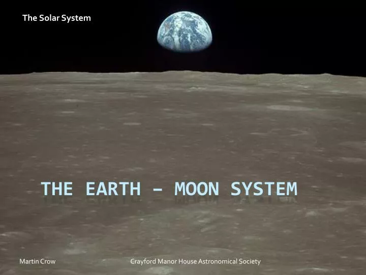 the earth moon system
