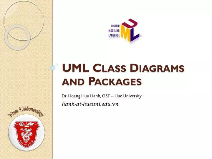 uml class diagrams and packages