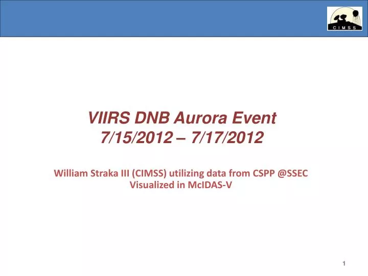 viirs dnb aurora event 7 15 2012 7 17 2012