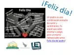 ¡Feliz día! - slide 1