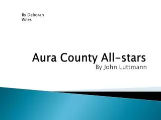 Aura County All-stars