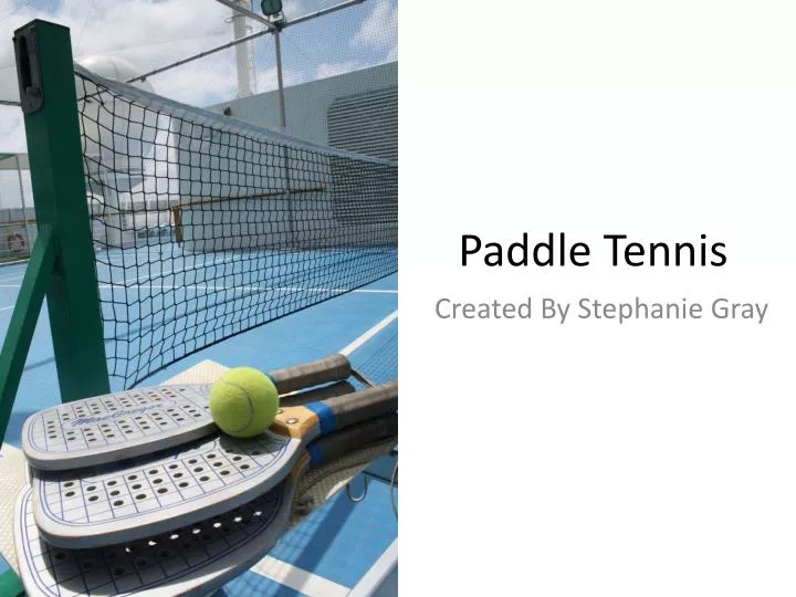paddle tennis