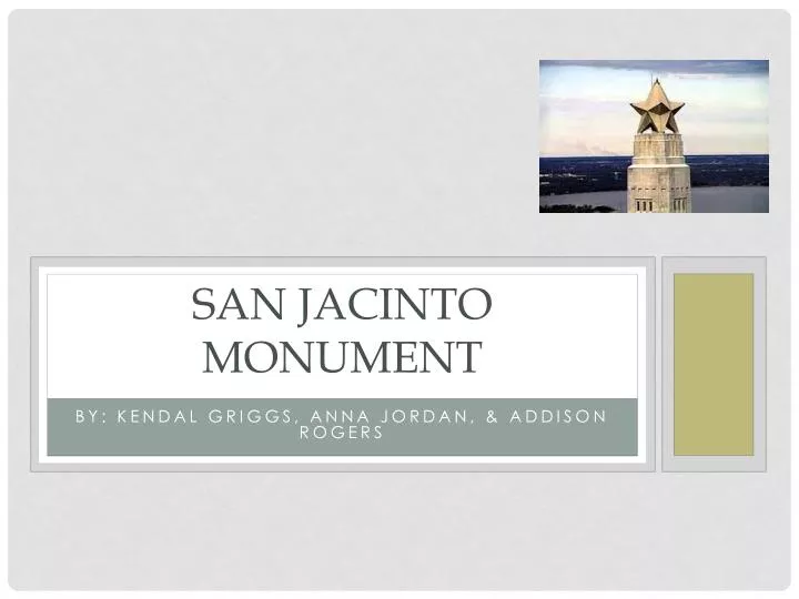 san jacinto monument