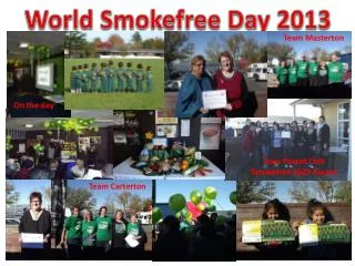 World S mokefree Day 2013