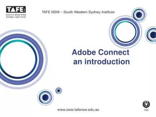 Adobe Connect an introduction