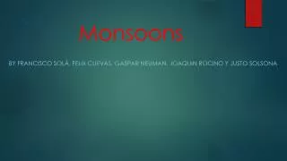 Monsoons