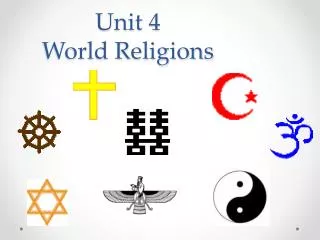 unit 4 world religions