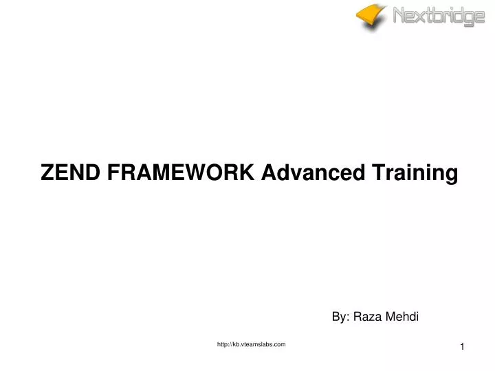 zend framework advanced training