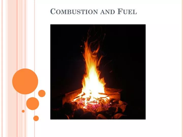 combustion and fuel