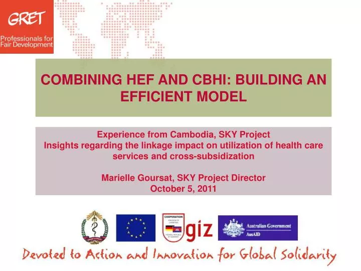 combining hef and cbhi building an efficient model