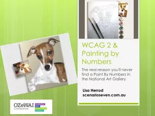 WCAG 2 &amp; Painting by Numbers