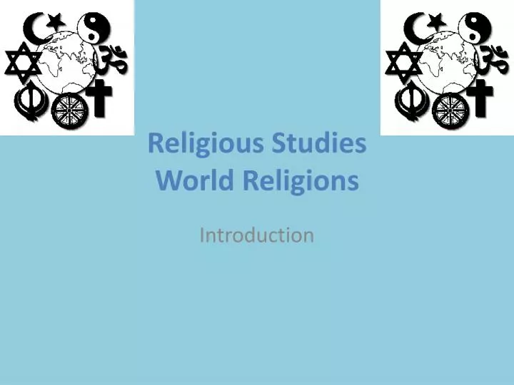 religious studies world religions
