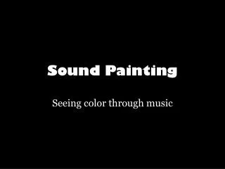 sound painting