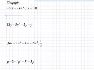 9.0 Classifying Polynomials