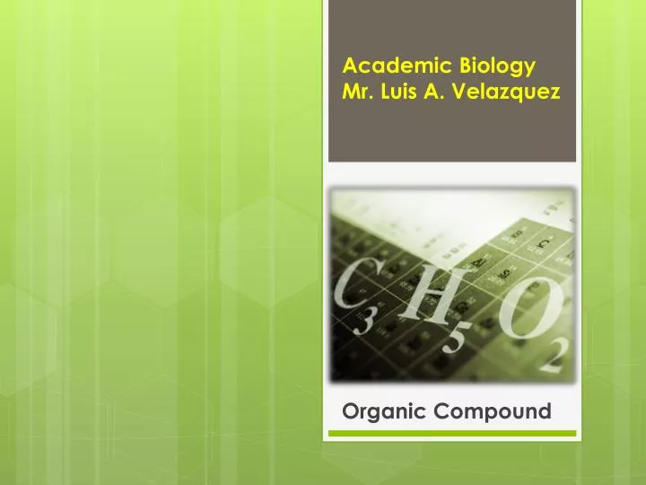 academic biology mr luis a velazquez