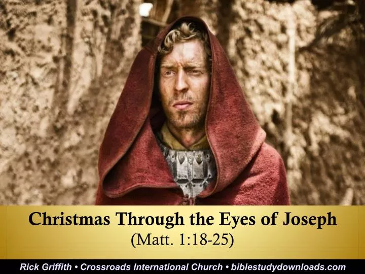 christmas through the eyes of joseph matt 1 18 25