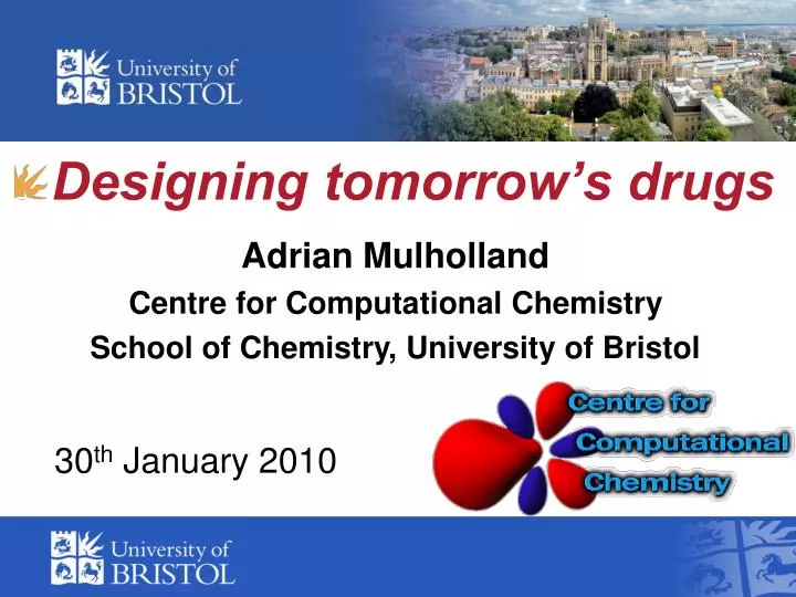 designing tomorrow s drugs