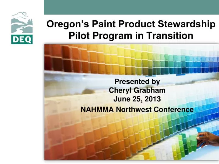 oregon s paint product stewardship pilot program in transition