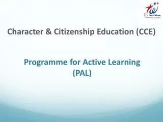 Programme for Active Learning (PAL)