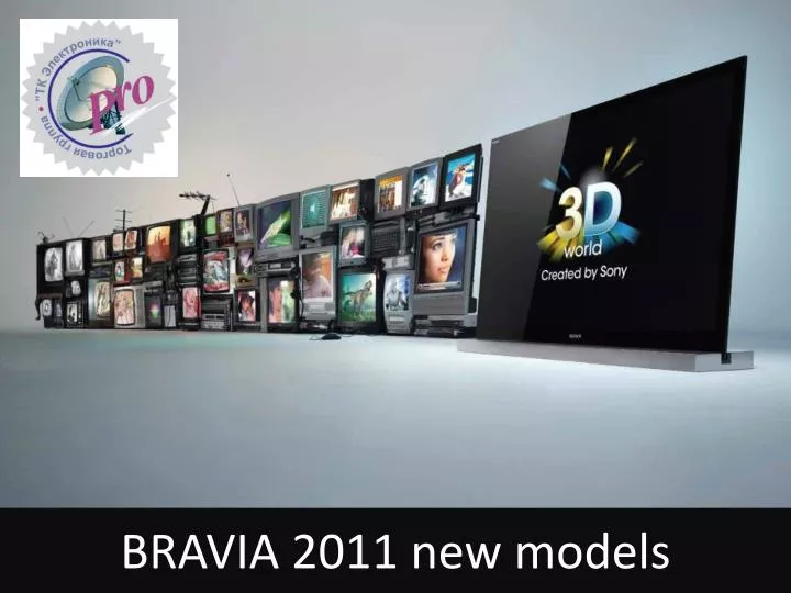 bravia 2011 new models