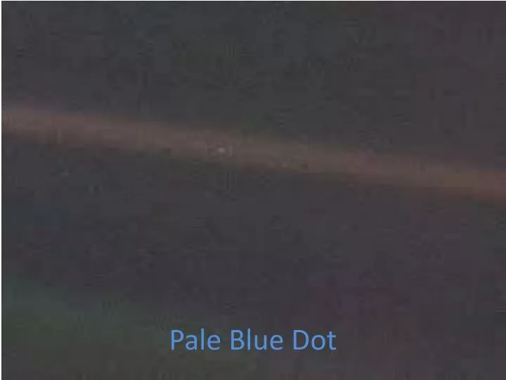 pale blue dot