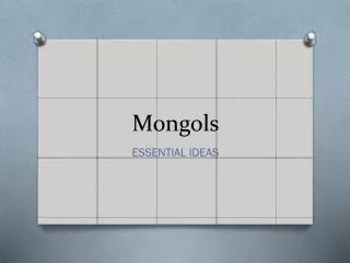 Mongols